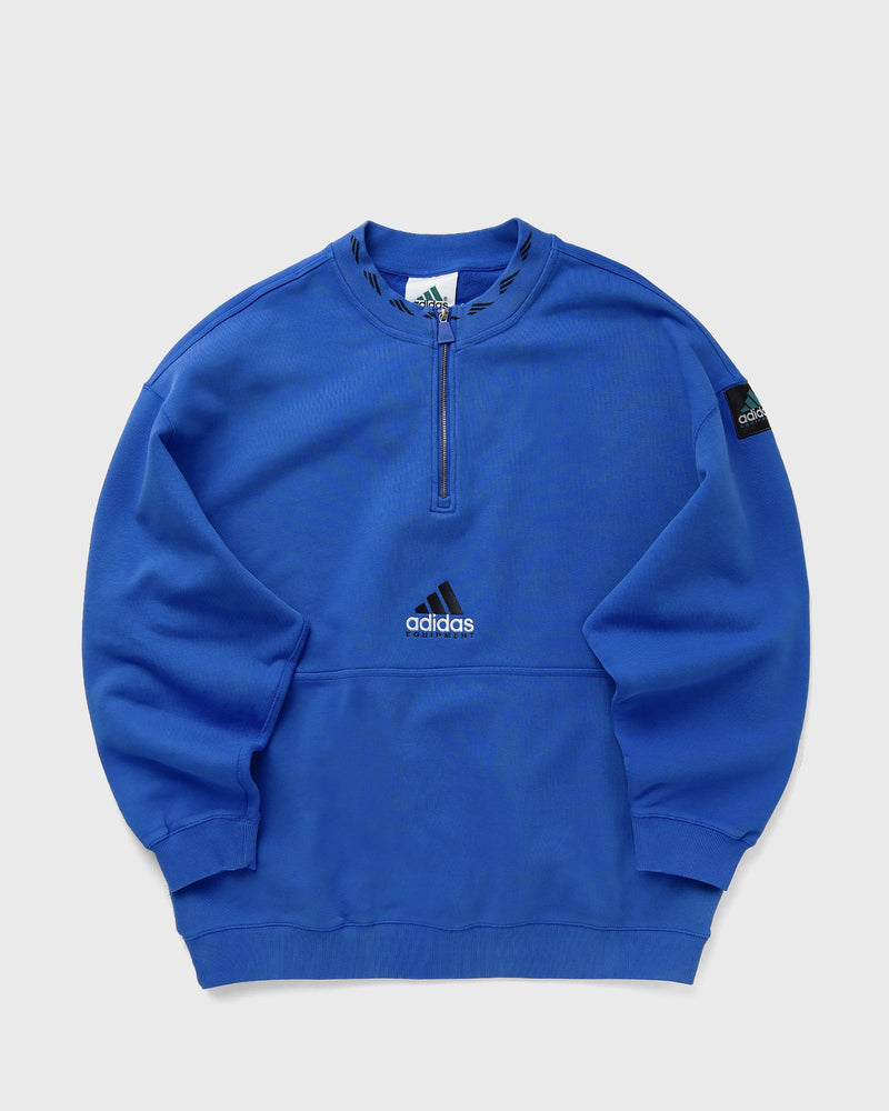 Adidas EQT FLEECE HALF ZIP blue