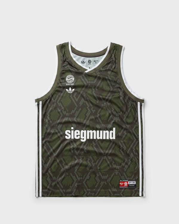 Adidas BSTN x FC BAYERN BASKETBALL Garden Jersey R green