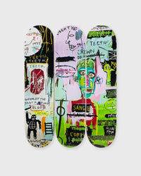 The Skateroom Jean-m. Basquiat In Italian Decks 3-pack multi