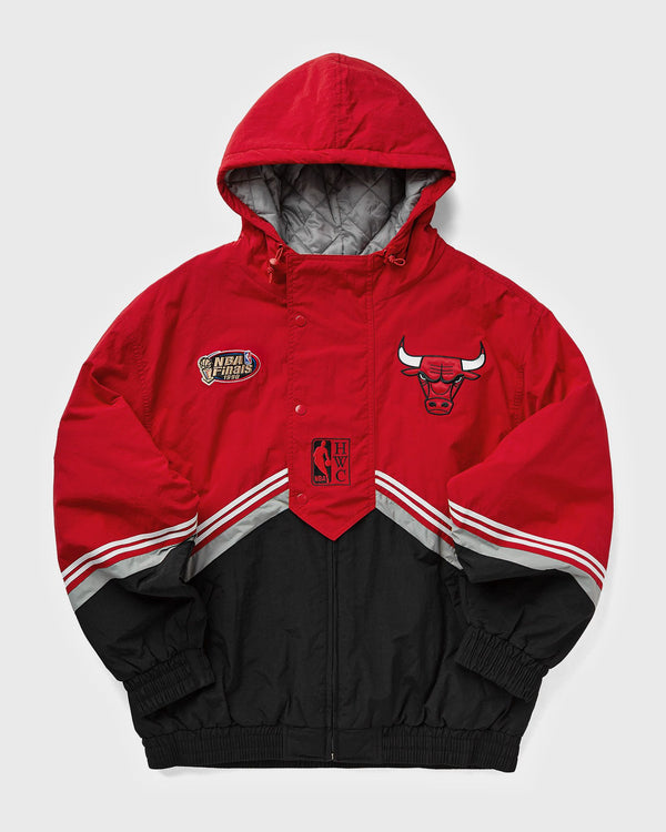 Mitchell & Ness Nba Throw It Back Retro Jacket Vintage Logo Chicago Bulls