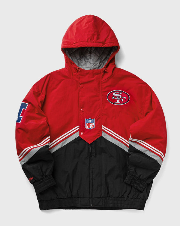 Mitchell & Ness Nfl Throw It Back Retro Jacket Vintage Logo San Francisco 49Ers