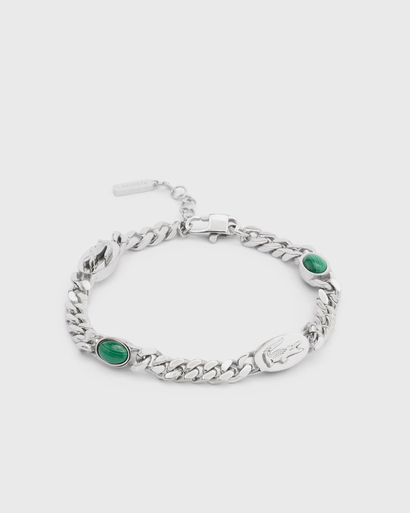 Lacoste Easy chain bracelet silver