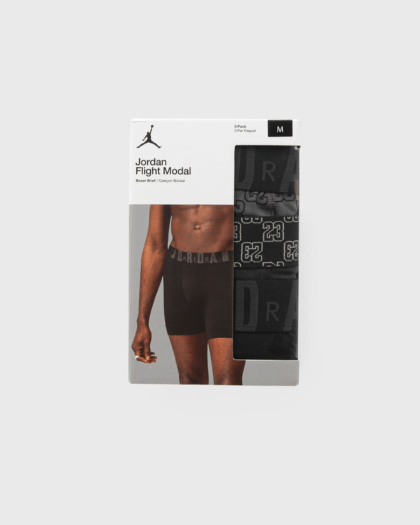 Jordan FLIGHT MODAL 23 MONOGRAM 3PK BOXER/BRIEF black