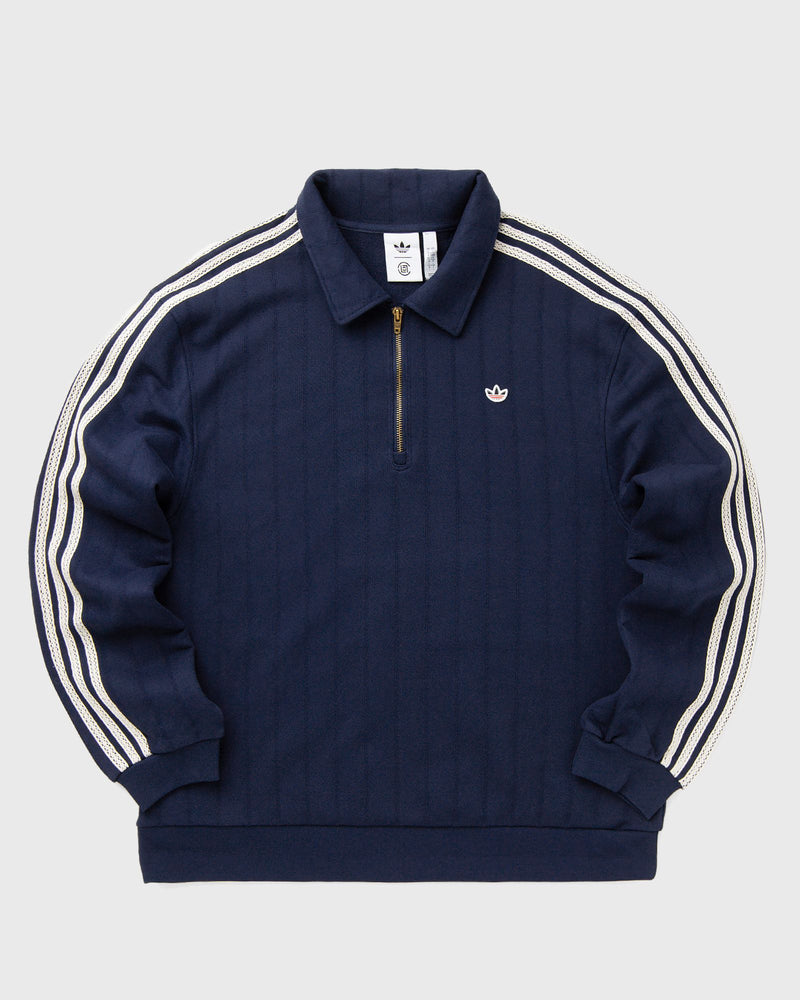 Adidas X CLOT 1/4 ZIP blue