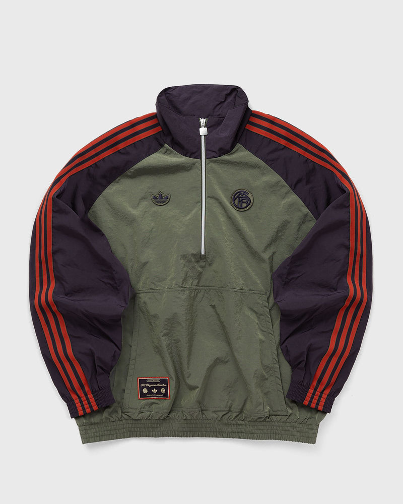 Adidas FC BAYERN ICON HALF ZIP JACKET green