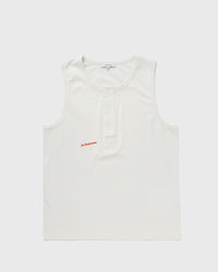 JW Anderson Henley VEST white