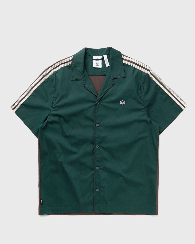 Adidas X CLOT BOWLING SHIRT brown