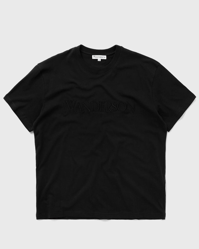 JW Anderson LOGO Embroidery TEE black