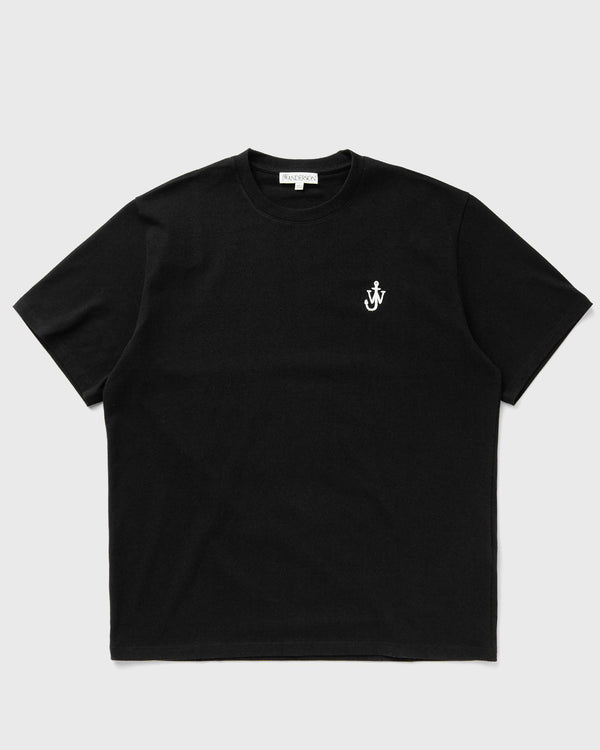 JW Anderson ANCHOR EMBROIDERY TEE black