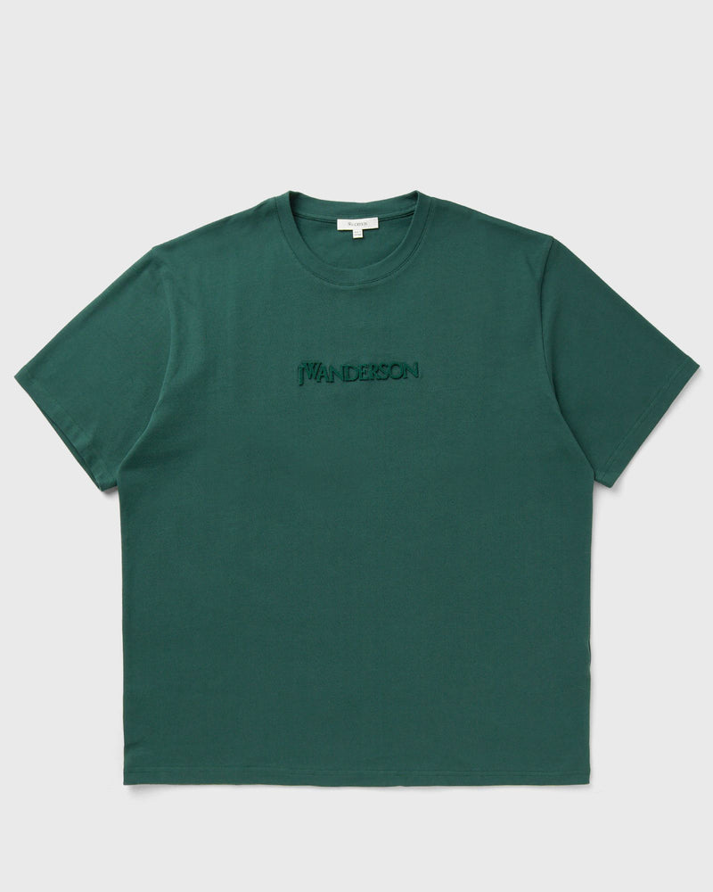 JW Anderson LOGO EMBROIDERY TEE green