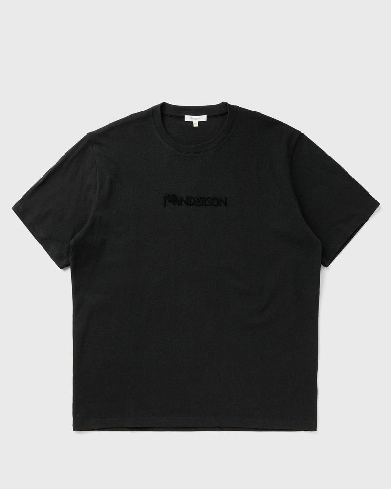 JW Anderson LOGO EMBROIDERY TEE black