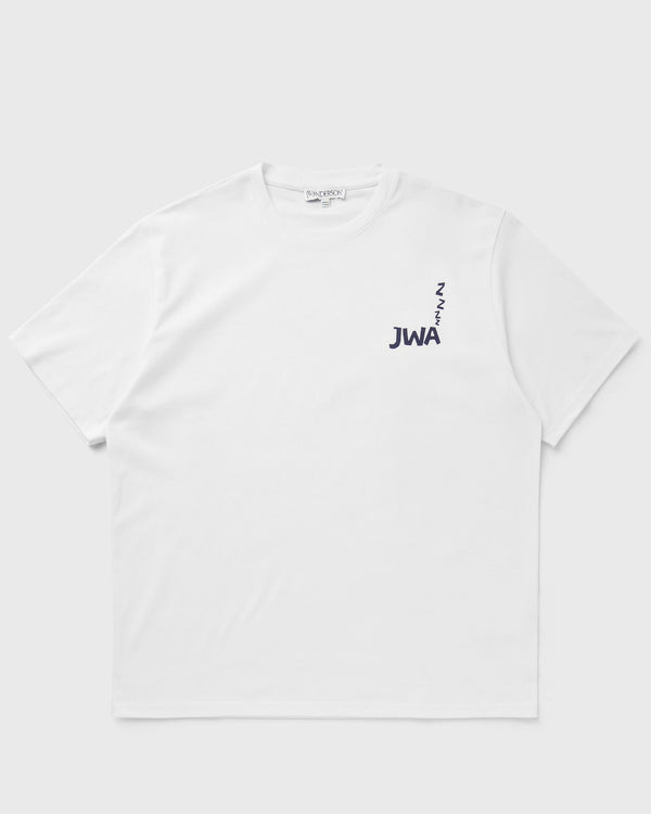 JW Anderson JWA BACK PRINT TEE white