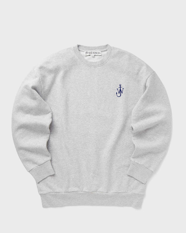 Jw Anderson Anchor Embroidery Back Print Sweatshirt