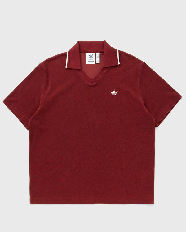 Adidas X WALES BONNER TERRY POLO red
