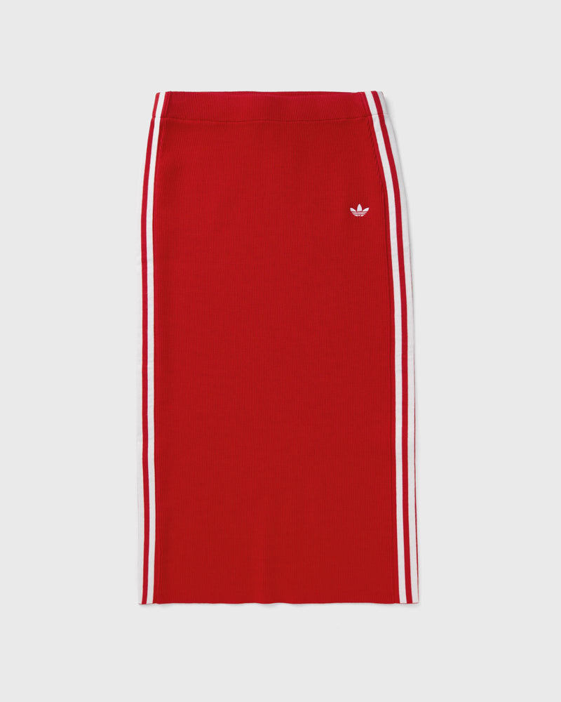Adidas KNIT 3S SKIRT red