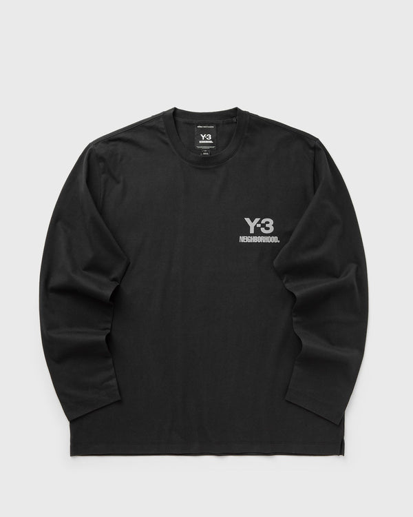 Y-3 X NEIGHBORHOOD LOGO LS TEE black