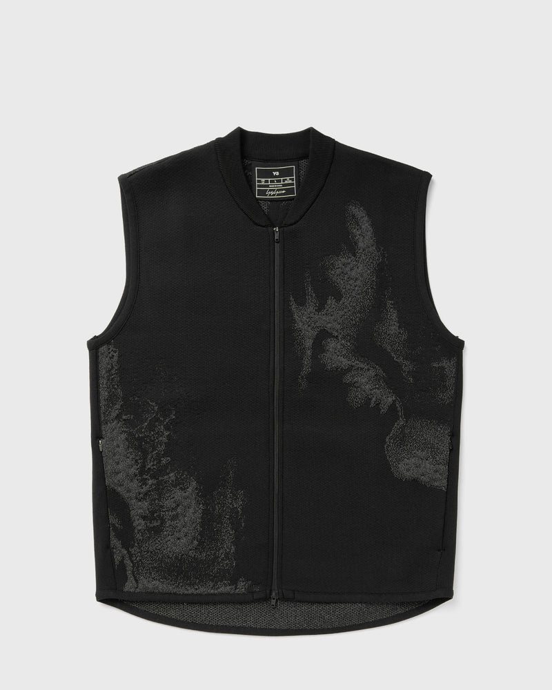 Y-3 M RUN VEST black