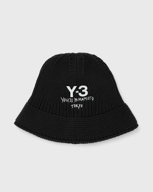 Y-3 KNIT BUCKET black