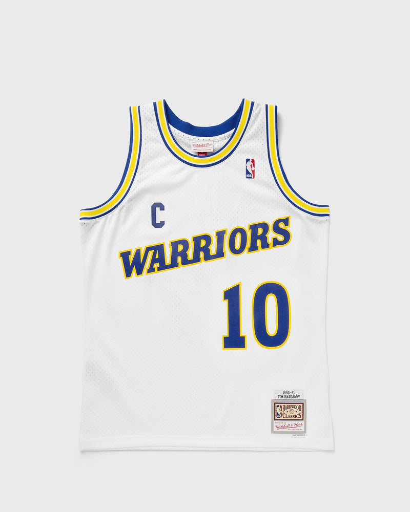 Mitchell & Ness NBA JERSEY GOLDEN STATE WARRIORS 1990-91 TIM HARDAWAY #10 white