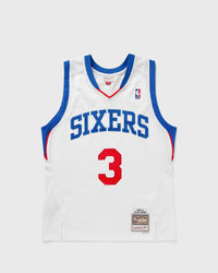 Mitchell & Ness NBA White Jersey Philadelphia 76ers 2009 Allen Iverson #3