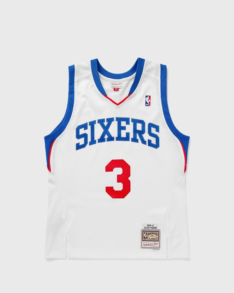 Mitchell & Ness NBA WHITE JERSEY PHILADELPHIA 76ERS 2009 ALLEN IVERSON #3 white