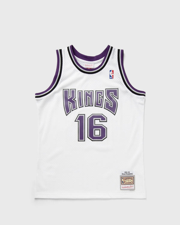 Mitchell & Ness NBA WHITE JERSEY SACRAMENTO KINGS 2001 PEJA STOJAKOVIC #16 white