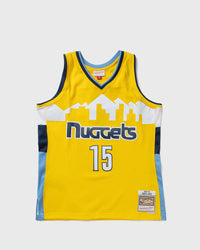 Mitchell & Ness NBA Yellow Jersey Denver Nuggets 2017 Nikola Jokic #15