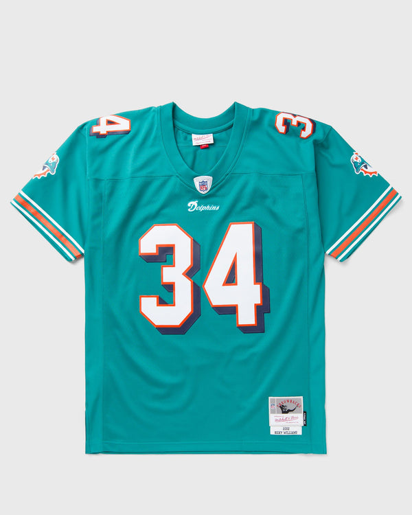 Mitchell & Ness NFL DARK JERSEY MIAMI DOLPHINS 2002-03 RICKY WILLIAMS #34 blue
