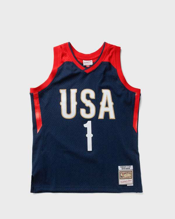 Mitchell & Ness NBA DARK JERSEY ALL-STAR 2017 DEVIN BOOKER #1 blue