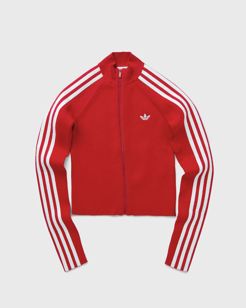 Adidas SLIM KNIT TRACKTOP red