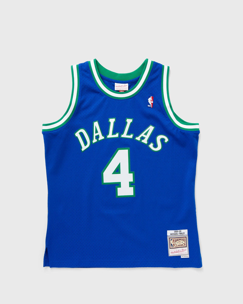 Mitchell & Ness NBA DARK JERSEY MAVERICKS 1999 MICHAEL FINLEY #4 blue