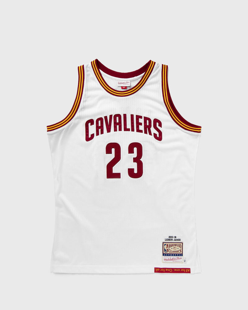 Mitchell & Ness NBA AUTHENTIC JERSEY CLEVELAND CAVALIERS WHITE 2015 LEBRON JAMES #23 white