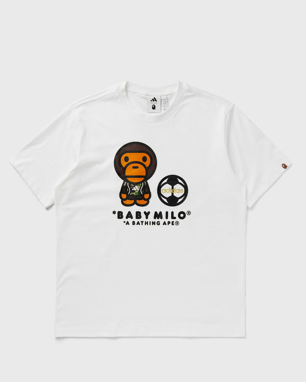 Adidas X BAPE SSL MILO TEE white