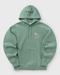 Drôle de Monsieur Hoodie Slogan Palmier Green