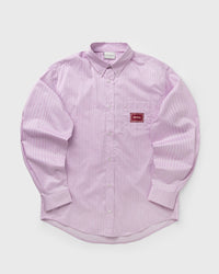 Drôle de Monsieur Chemise Rayèe Drùle Coton Pink