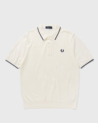 Fred Perry Pique Stitch Knitted Shirt beige