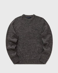 Fred Perry Twisted MARL Jumper grey