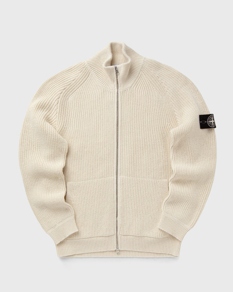 Stone Island ZIP CARDIGAN white