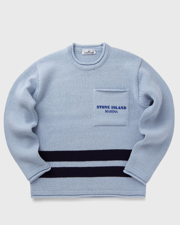 Stone Island KNIT CREW NECK Marina blue