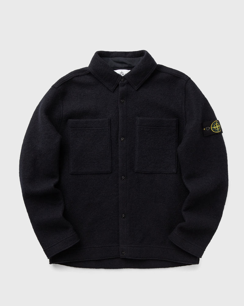 Stone Island WOOL JACKET blue