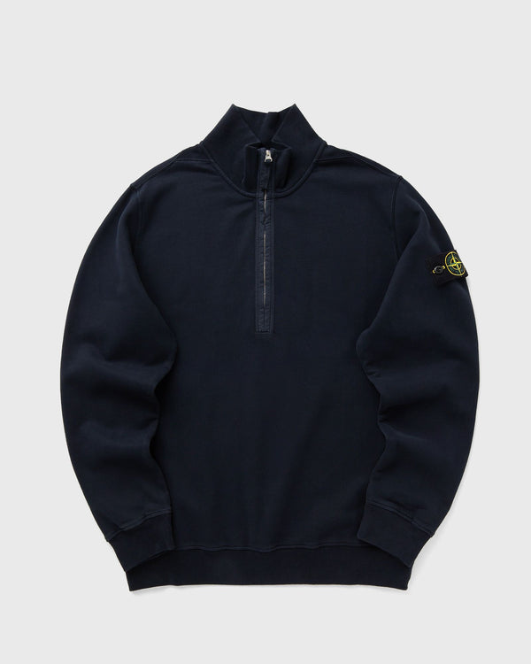 Stone Island LS 1/4 ZIP blue