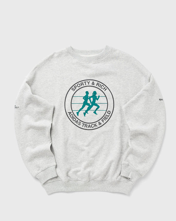 Adidas X Sporty & Rich SWEATER grey