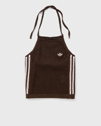 Adidas Womens Knitted Crochet Top White