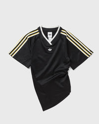 Adidas Womens Rouched Football Jersey Black