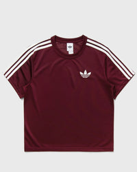 Adidas Womens Firebird Tee Red
