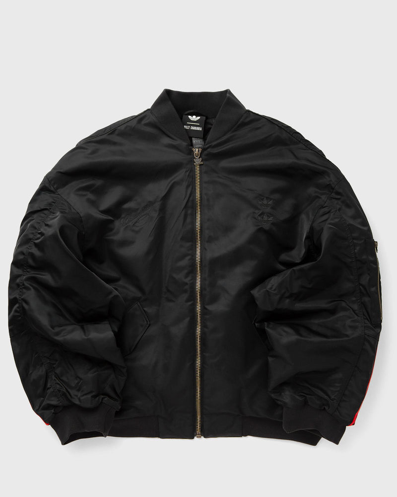 Adidas X Willy Chavarria Satin Bomber black