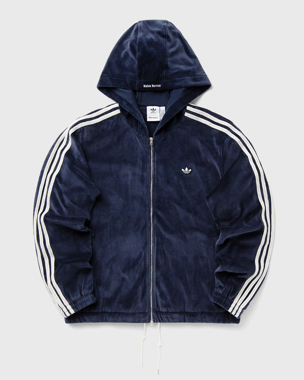 Adidas X WALES BONNER VELOUR TRACK JACKET blue