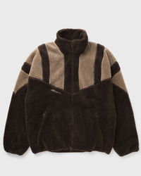 Adidas Adicolor Blocked Fleece Track Top Brown