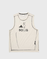 Adidas ADI365 Song for the Mute Running Tank Beige