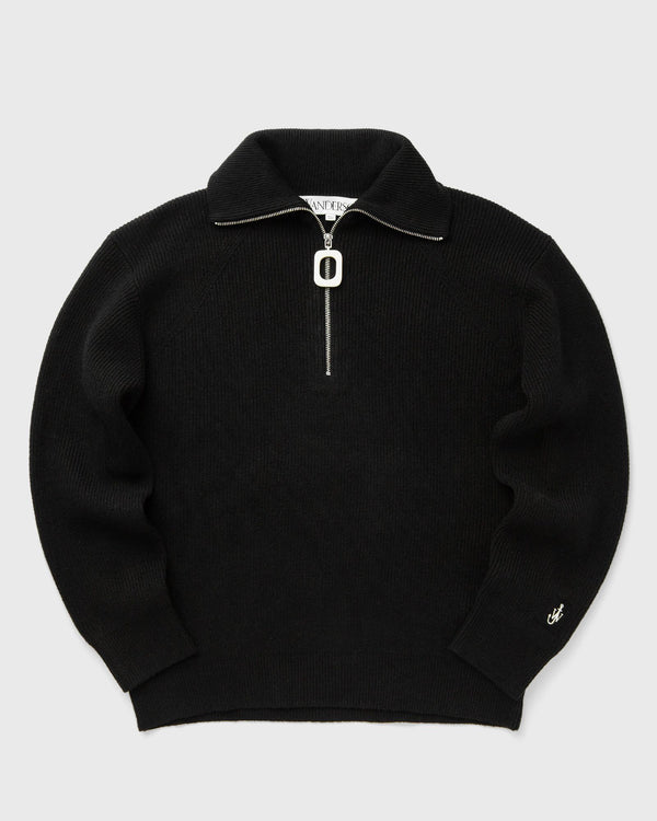 JW Anderson HALF ZIP JUMPER black